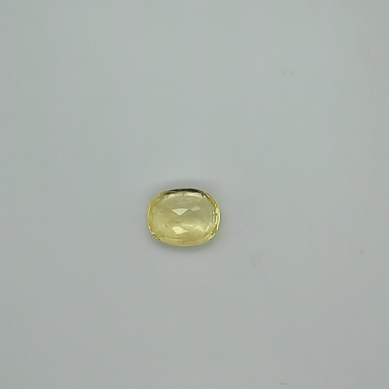 Yellow Sapphire (Pukhraj) 7.56 Ct Best Quality Yellow Sapphire (Pukhraj) 7.56 Ct Best Quality